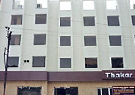 Grand Thakar Hotel Rádzskot Kültér fotó